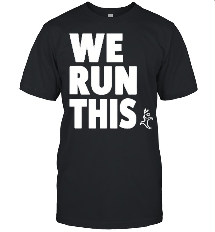 Runners heel we run this shirt