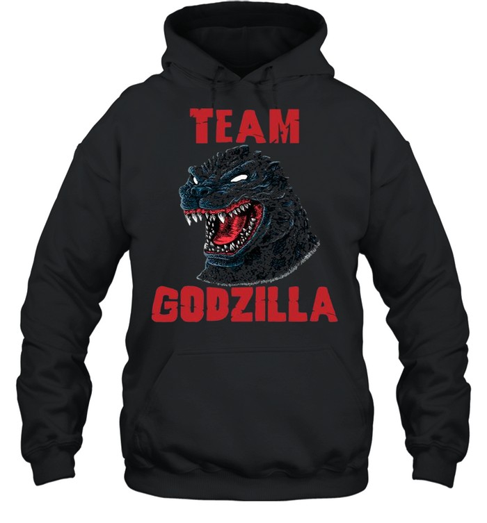 Team Godzilla With King Kong vs Godzilla Movie 2021 shirt Unisex Hoodie