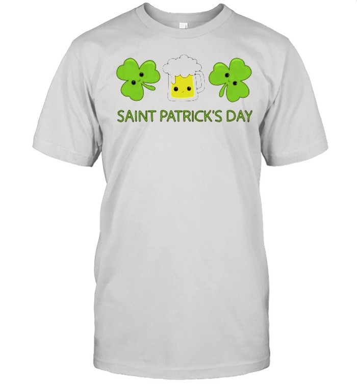 Beer Clover Saint Patricks Day shirt