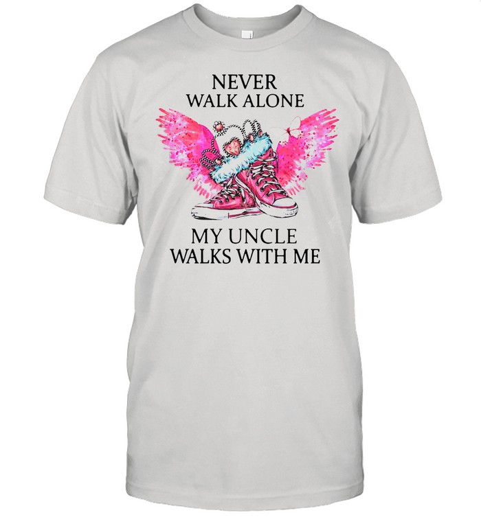 Chuck And Pearls Never Walk Alone My Uncle Walks With Me shirt