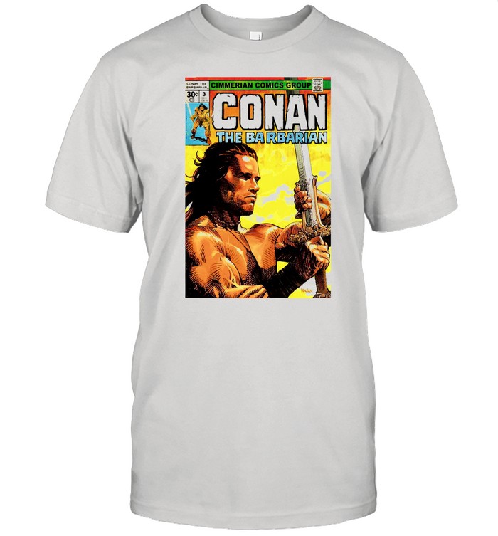 Cimmerian Comics Group Conan The Barbarian shirt