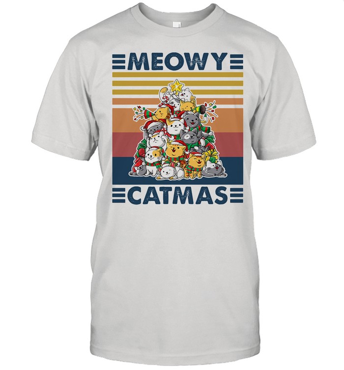 Meowy Catmas Vintage shirt