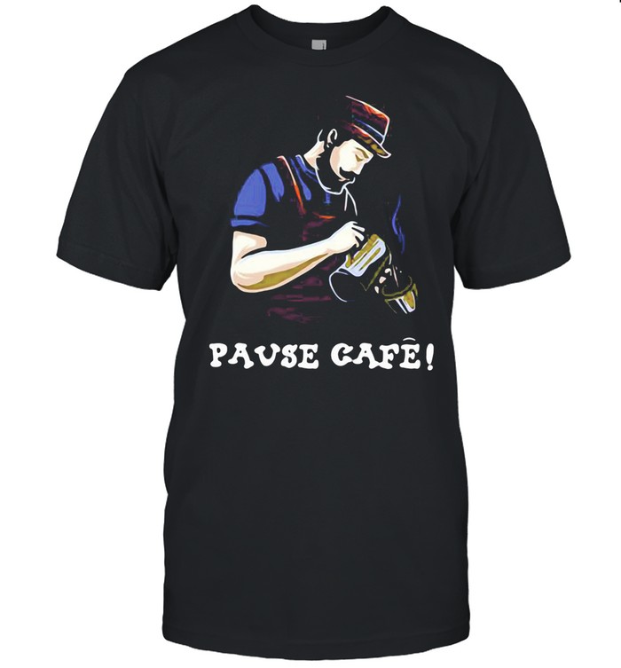 Pause Cafe The Bartender shirt