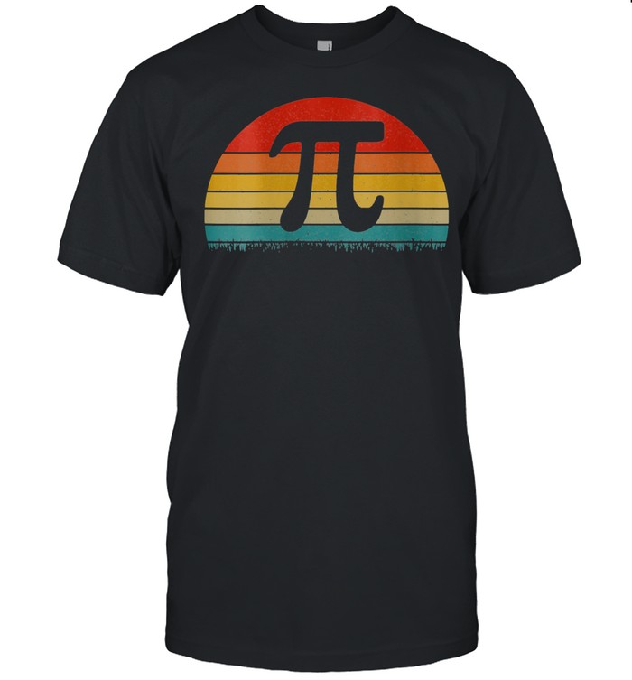Vintage Pi Day Math Nerd shirt