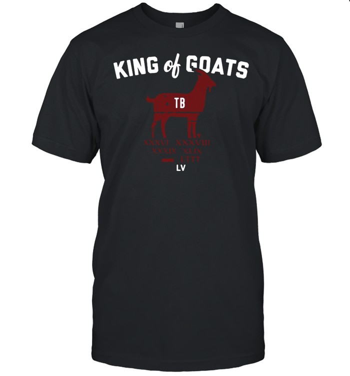 King Of Goats Tampa Bay Buccaneers LV shirt