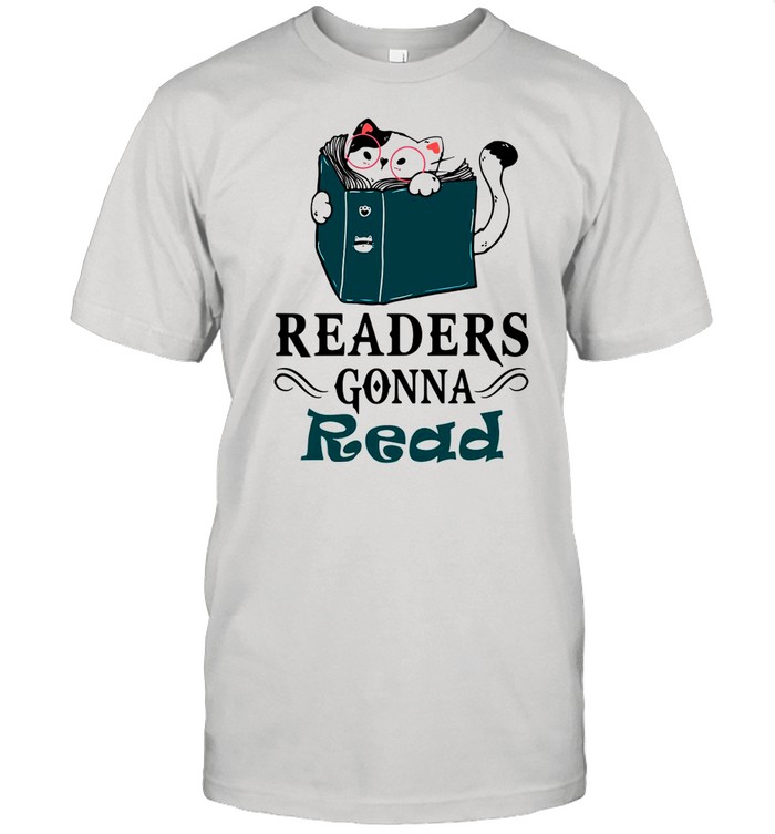 Readers Gonna Read Cat Book shirt