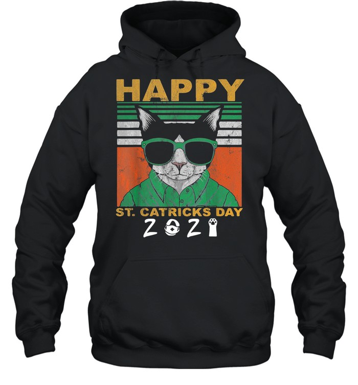 Happy St Catricks Day 2021 Patricks Day Vintage shirt Unisex Hoodie