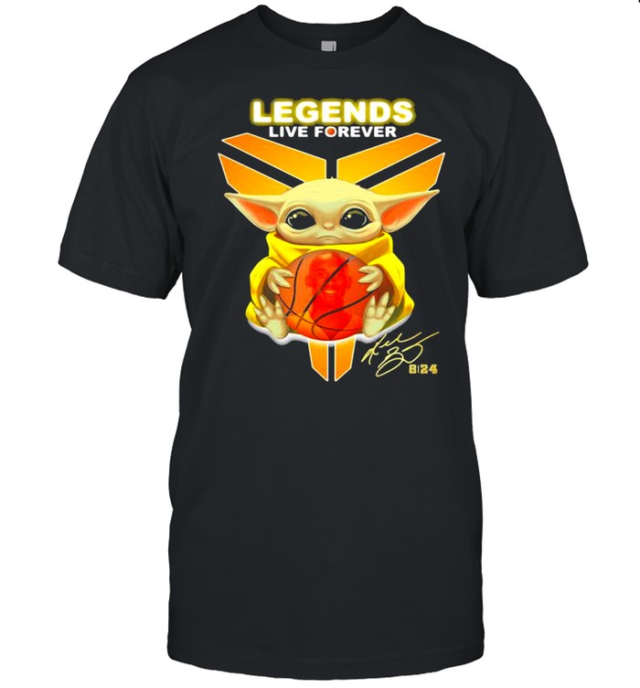 Legends Live Forever Baby Yoda shirt