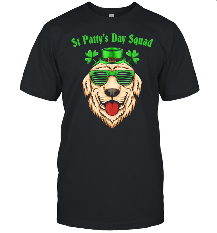 Saint Patty’s Day Squad Party Animals Lucky Happy Dog shirt