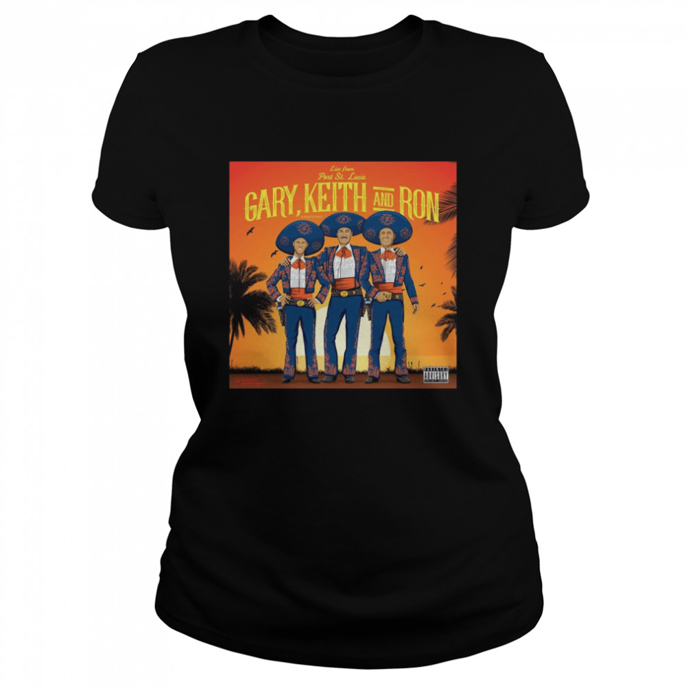 Athlete Live From Part St. Lucia Gary Keith And Ron Vintage shirt Classic Women's T-shirt