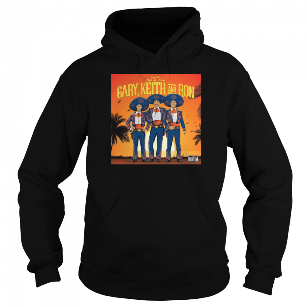 Athlete Live From Part St. Lucia Gary Keith And Ron Vintage shirt Unisex Hoodie