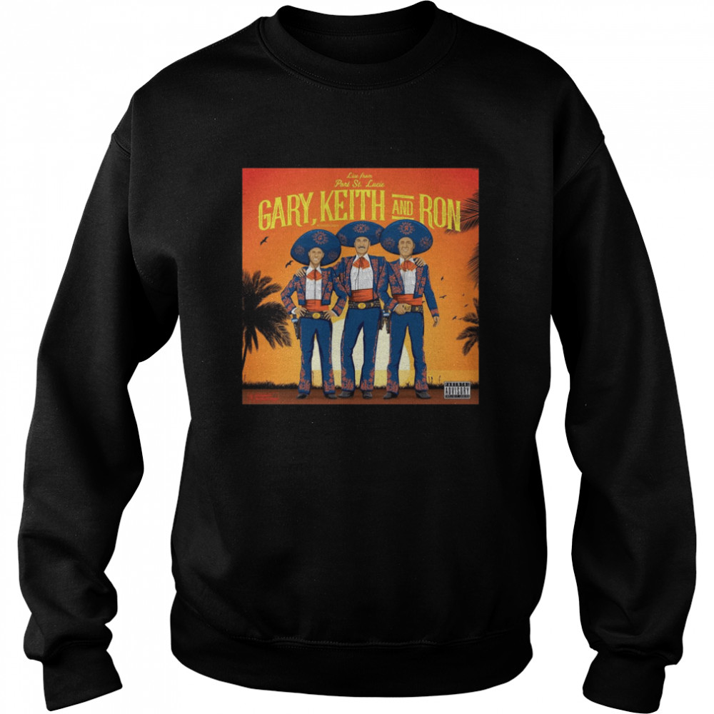 Athlete Live From Part St. Lucia Gary Keith And Ron Vintage shirt Unisex Sweatshirt