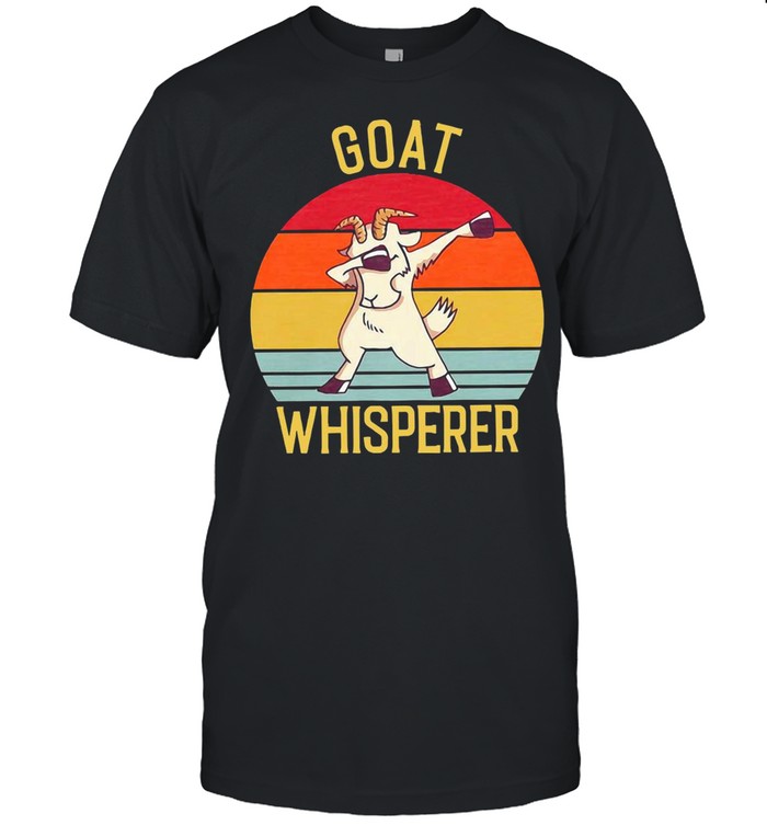 Dabbing Goat Whisperer Vintage Retro shirt