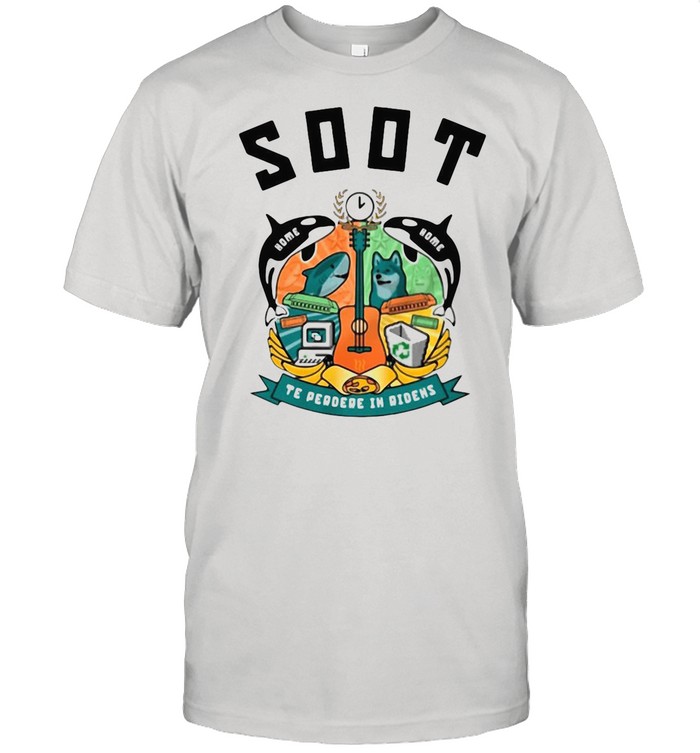 Soot Te Perdre In Ridens Guitar Fish And Dog shirt