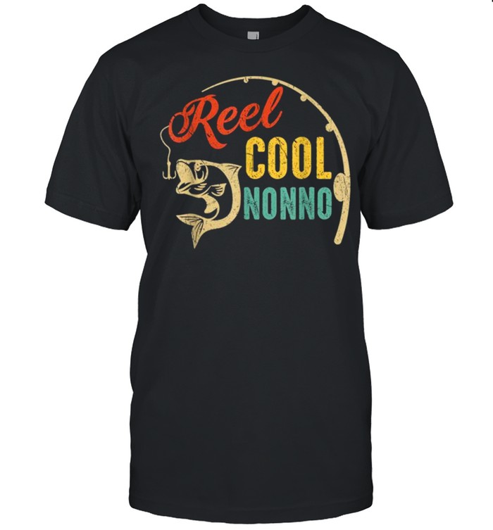 Vintage Fishing Reel Cool Nonno shirt
