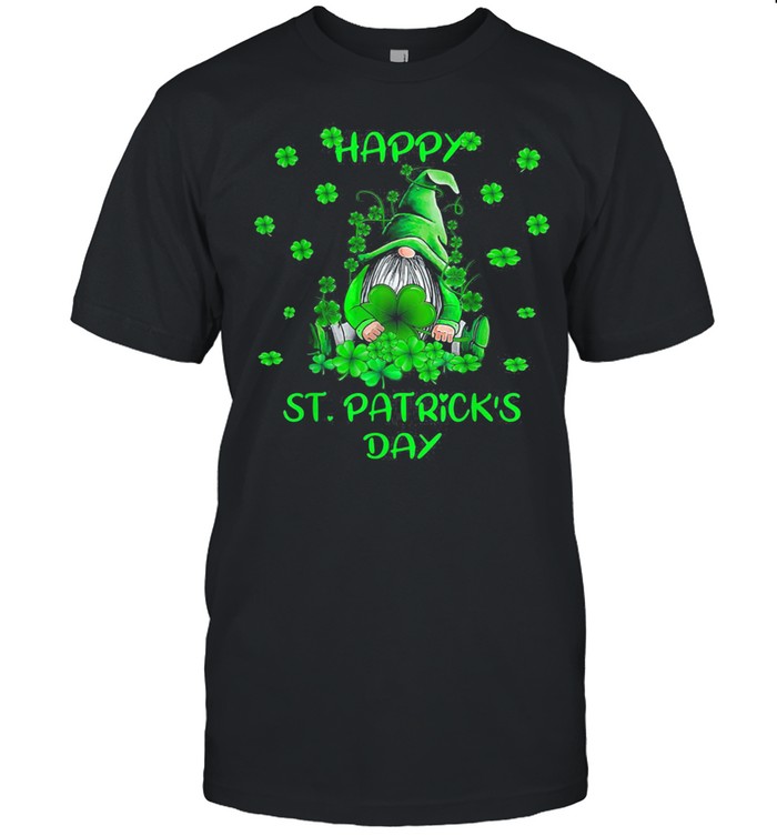 Green Gnome Happy St Patrick’s Day Shirt