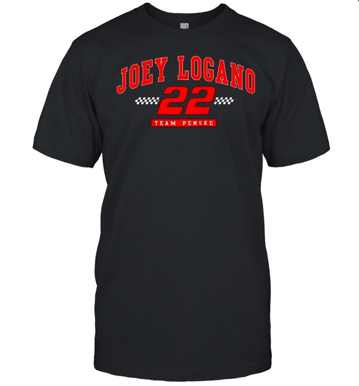 Nascar Joey Logano Arch Raglan Baseball shirt