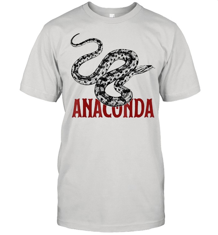 I Love My Anaconda Snake Shirt
