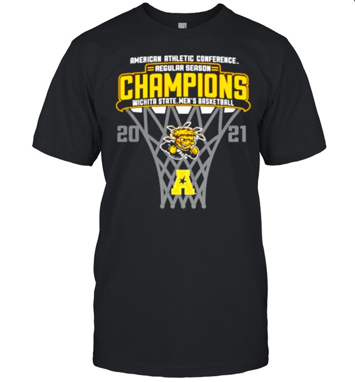 American athletic conference regular season Champions Wichita State men’s basketball 2021 shirt