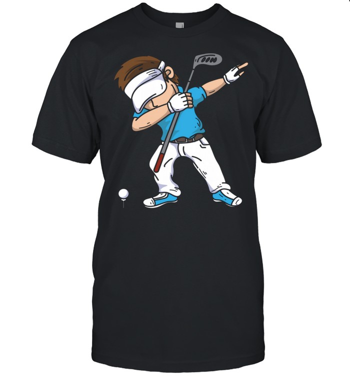 Dabbing Golf Player Cool Dabber Golfer Athletes shirt