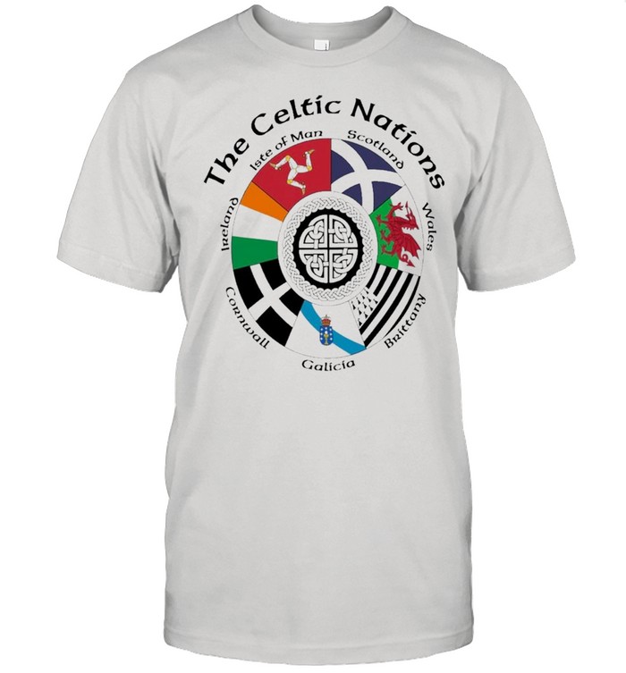 The Celtic Nations Lsof Man Scotland Wales Britney shirt