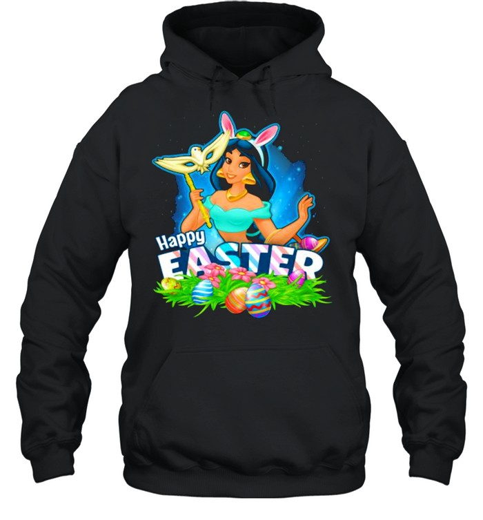Happy Easter Day 2021 Egg Jasmine Disney Unisex Hoodie