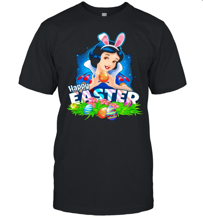 Happy Easter Day Egg Snow White Ladies Disney Shirt