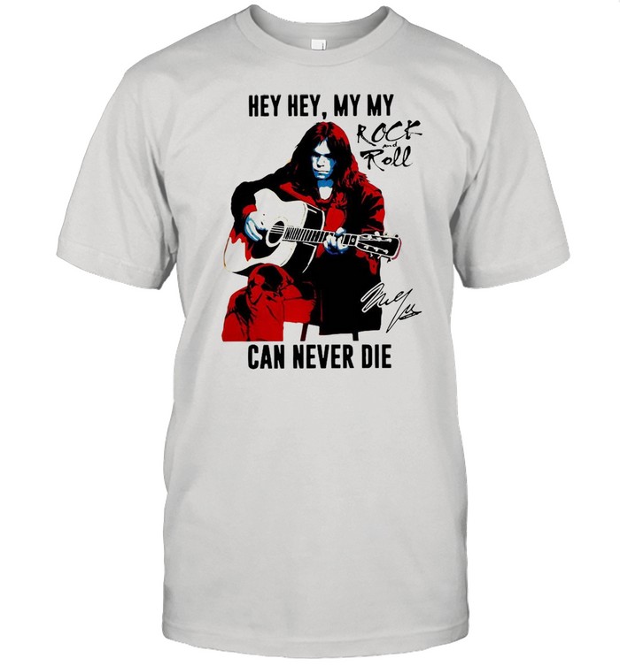 Michael Stanley Hey Hey My My Rock And Roll Can Never Die Signature Shirt