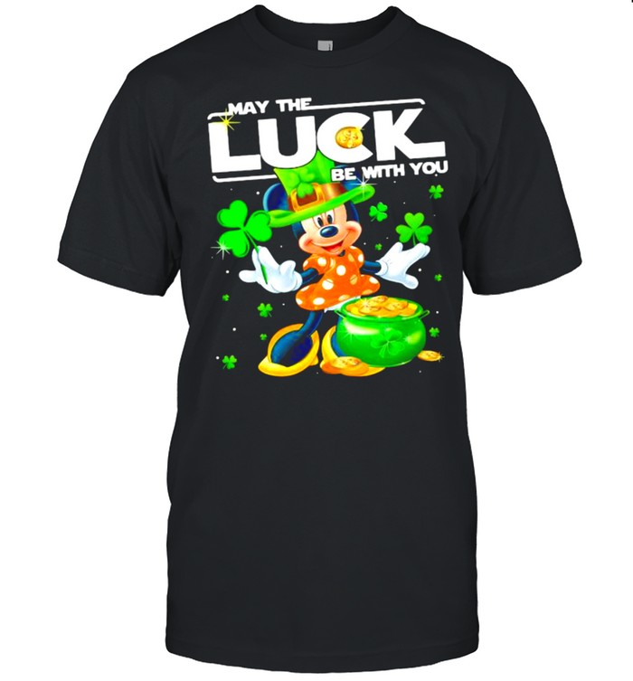 Minnie May The Luck Be With You Patrick Day Shirt
