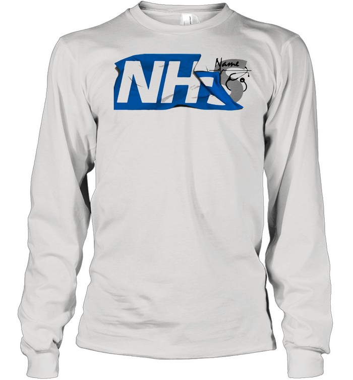 NHS Name  Long Sleeved T-shirt