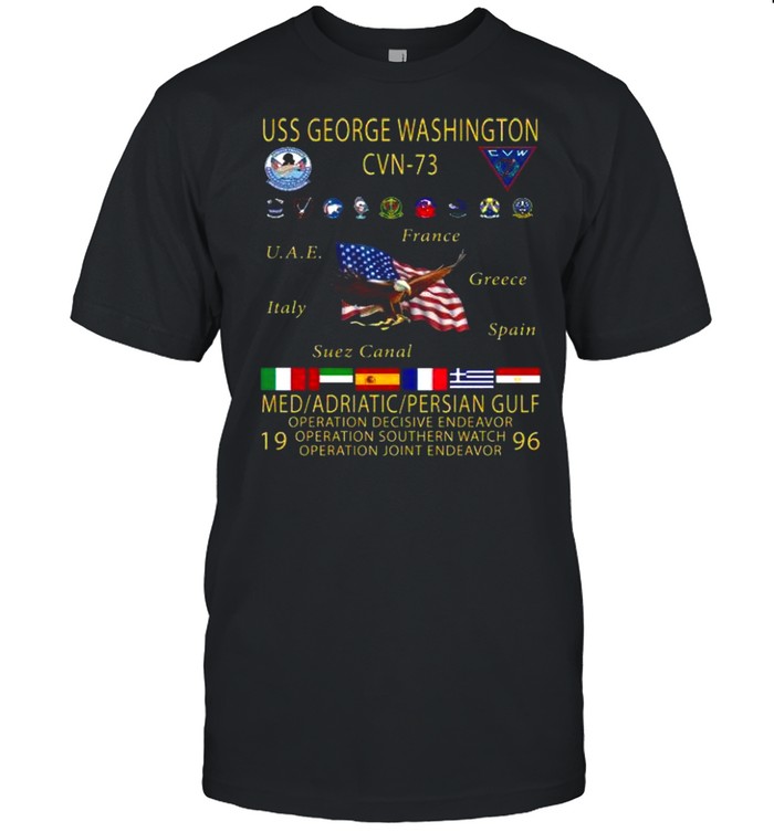 Uss George Washington CVN 73 shirt