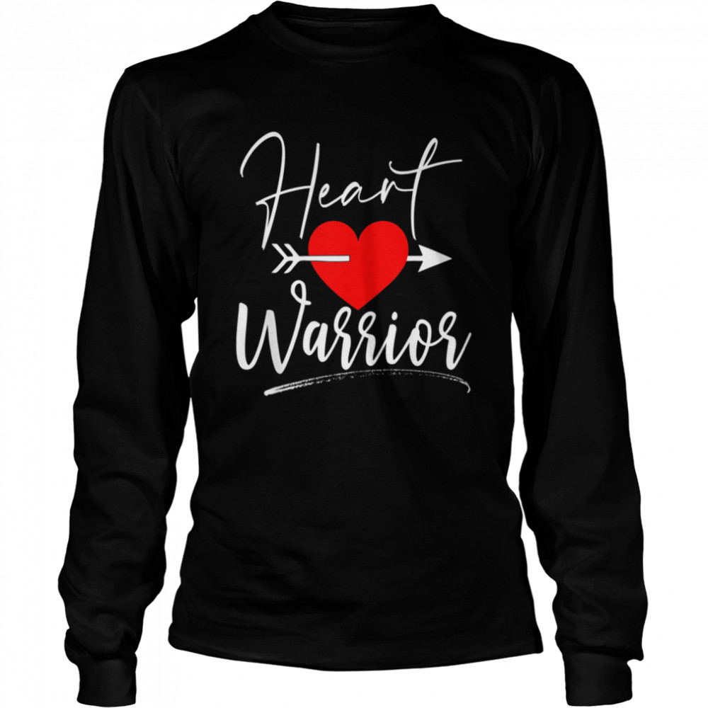 CHD Awareness and CHD Warrior shirt Long Sleeved T-shirt