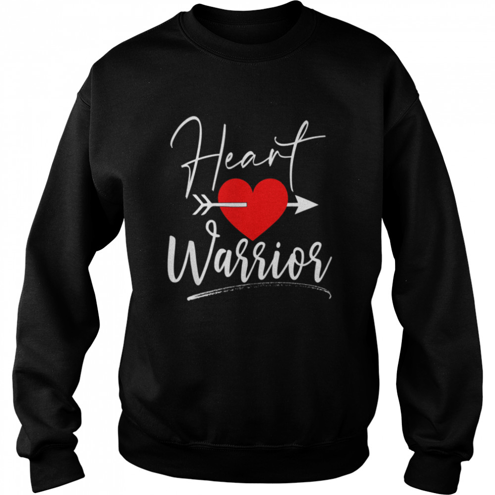 CHD Awareness and CHD Warrior shirt Unisex Sweatshirt