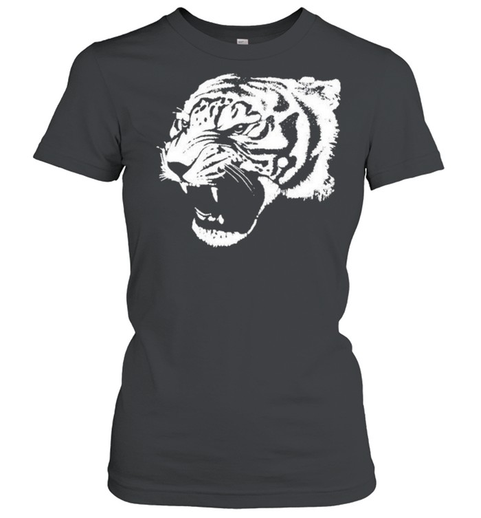 Tiger Face Art Graphic Great  Classic Women's T-shirt