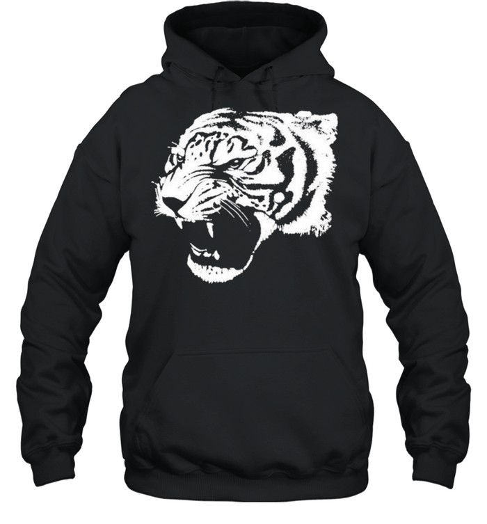 Tiger Face Art Graphic Great  Unisex Hoodie