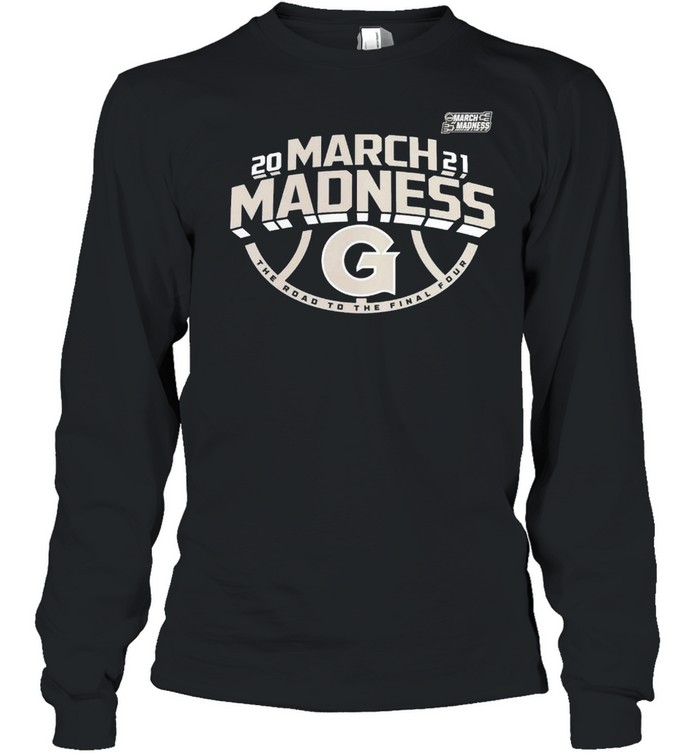 Georgetown Hoyas 2021 march madness the road to the final four shirt Long Sleeved T-shirt