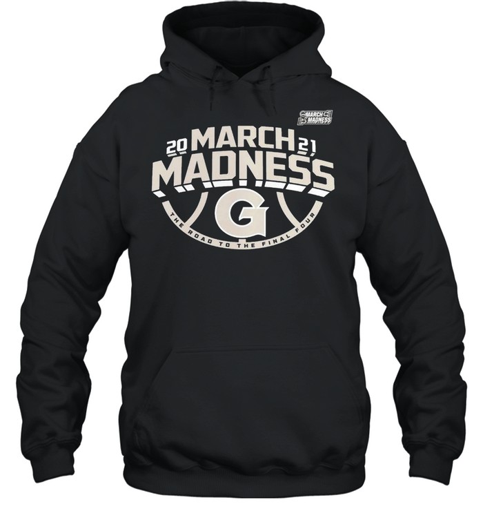 Georgetown Hoyas 2021 march madness the road to the final four shirt Unisex Hoodie