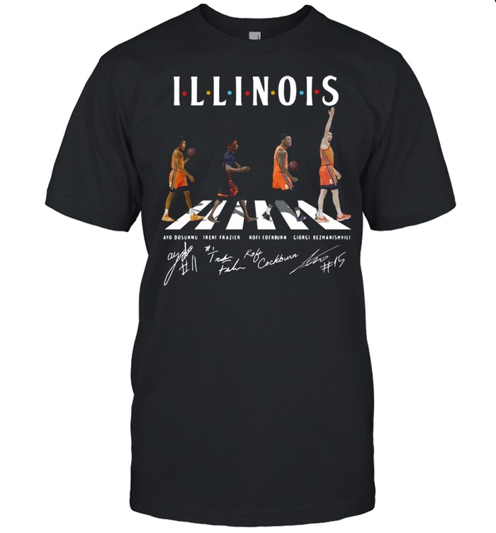 Illinois Fighting Road Abbey Signatures shirt