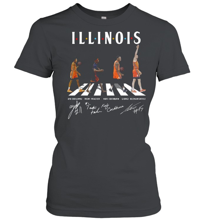 Illinois Fighting Road Abbey Signatures shirt Classic Women's T-shirt