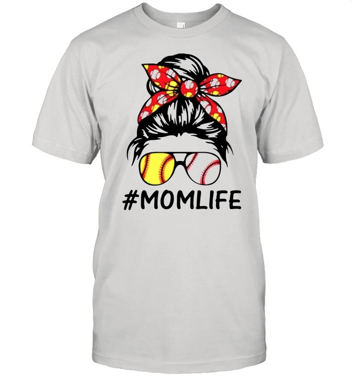 Mom Life Softball Baseball shirt