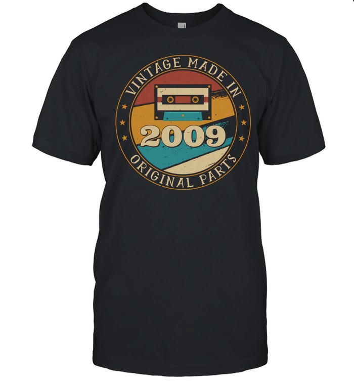 12 Jahre alt Mixtape Kassette Made in 2009 12 Geburtstag Langarmshirt shirt
