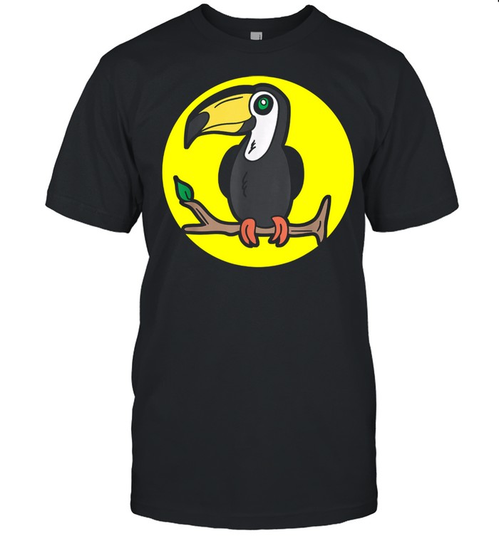 Tropical Toucan Cartoon Bird Toucans shirt