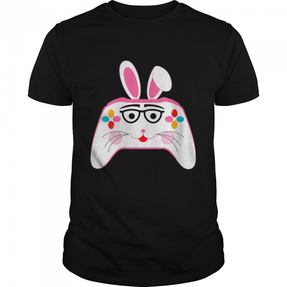Gamer Easter Bunny Gamer Controller Gamer Easter Day Eggs shirt