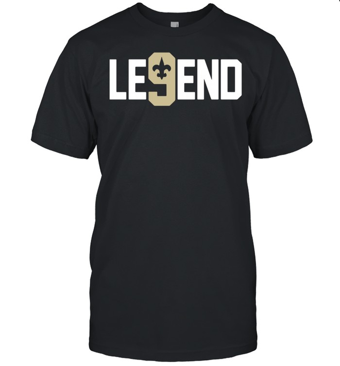 Hot 9 Drew Brees New Orleans Saints Legend shirt
