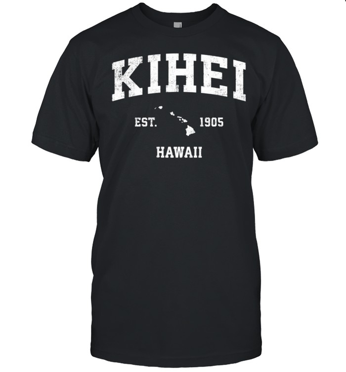 Kihei Hawaii HI Vintage Athletic Sports shirt
