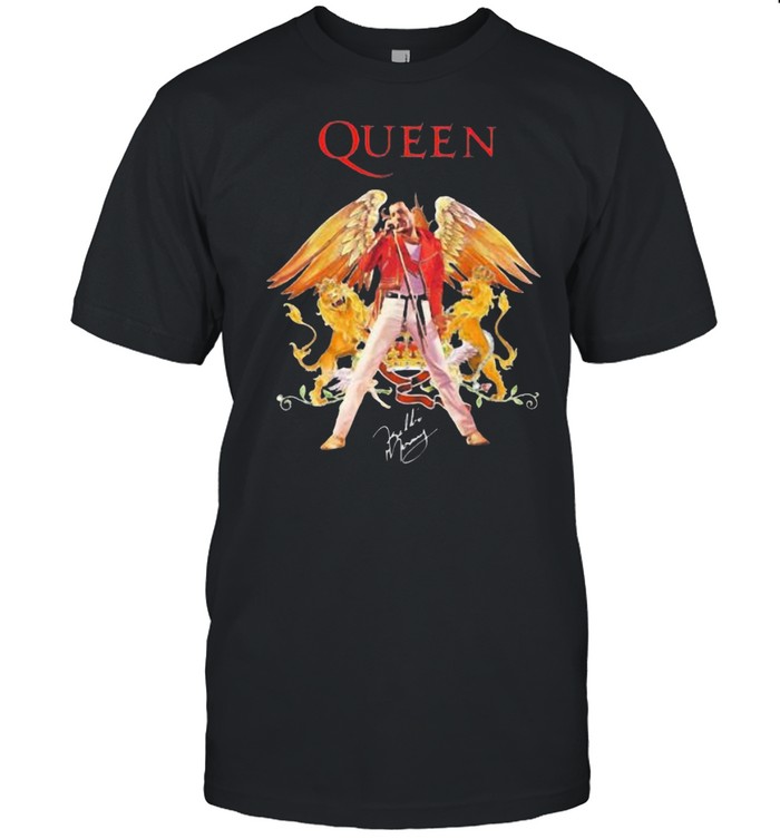 Queen Eagles Lion Signature Shirt