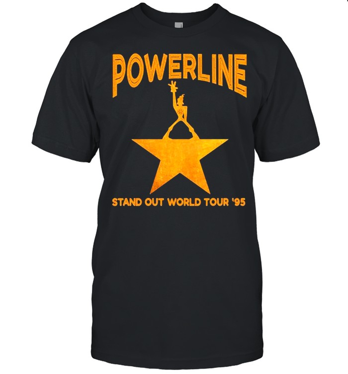 Powerline Stand Out World Tour 95 Star Shirt
