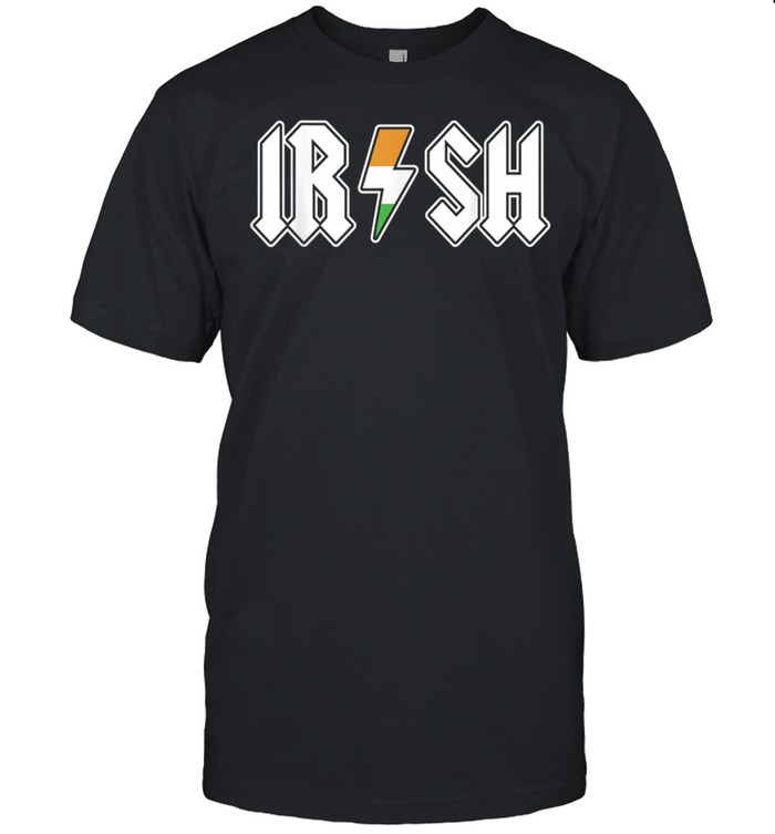 Irish Rock And Roll St Patrick’s Day Outfit Retro Music Band shirt