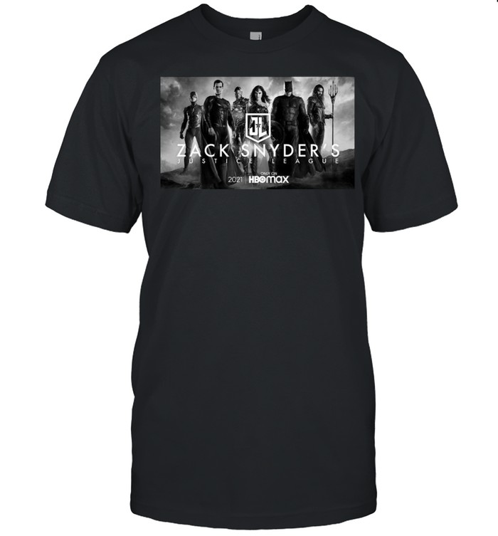 The Zack Snyder Justice League Poster 2021 HBO Movie shirt