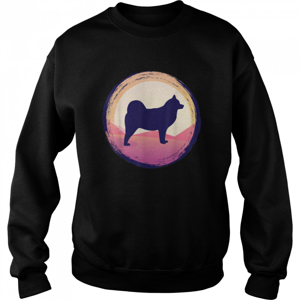 American Eskimo Dog Man Cloud Spitz shirt Unisex Sweatshirt